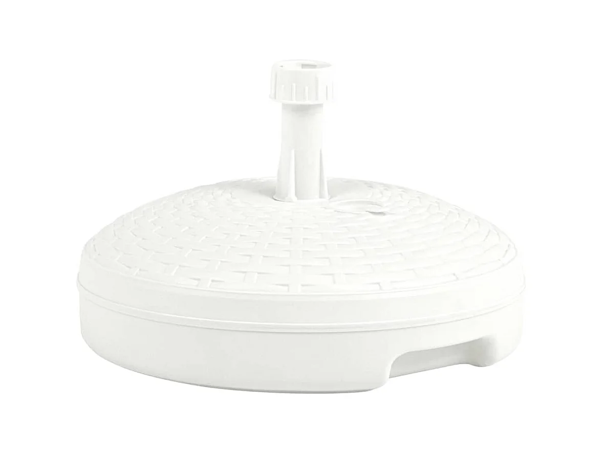 Socle de parasol rempli de sable/d'eau 20 L Plastique rotin WVGQ5453