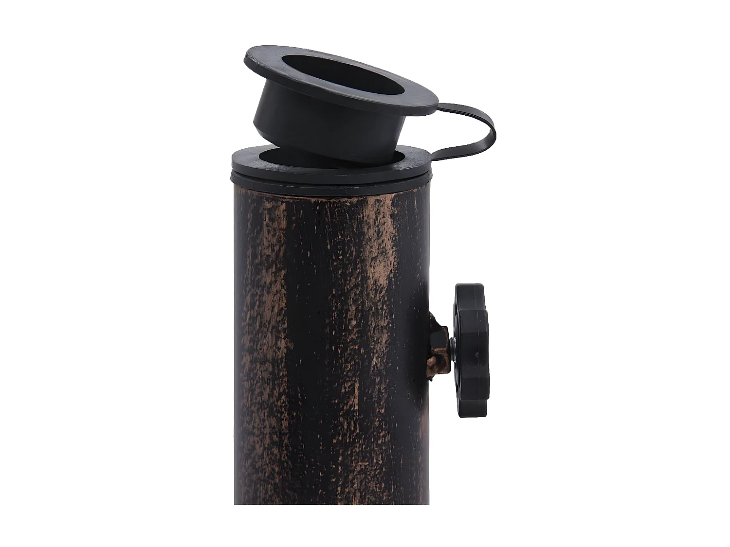 Socle de parasol Bronze 12 kg 49 cm Fonte WVGQ1024