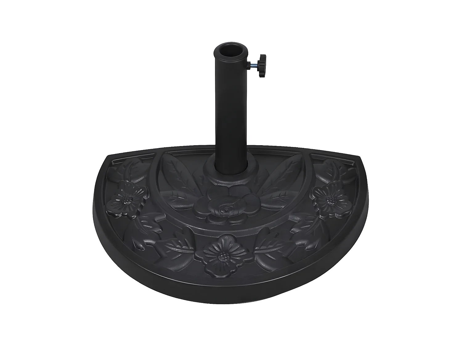 Socle de parasol demi-rond Résine WVGQ2191