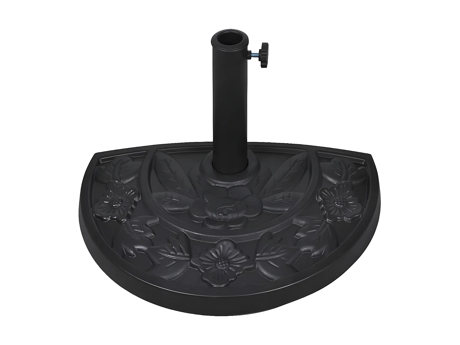 Socle de parasol demi-rond Résine WVGQ2191