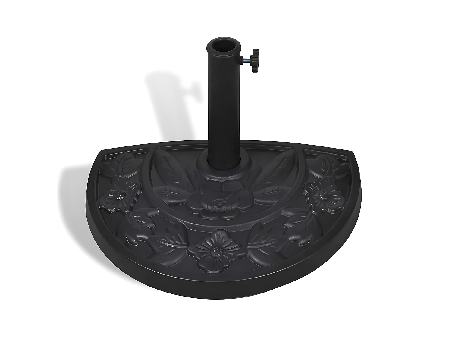 Socle de parasol demi-rond Résine WVGQ2191