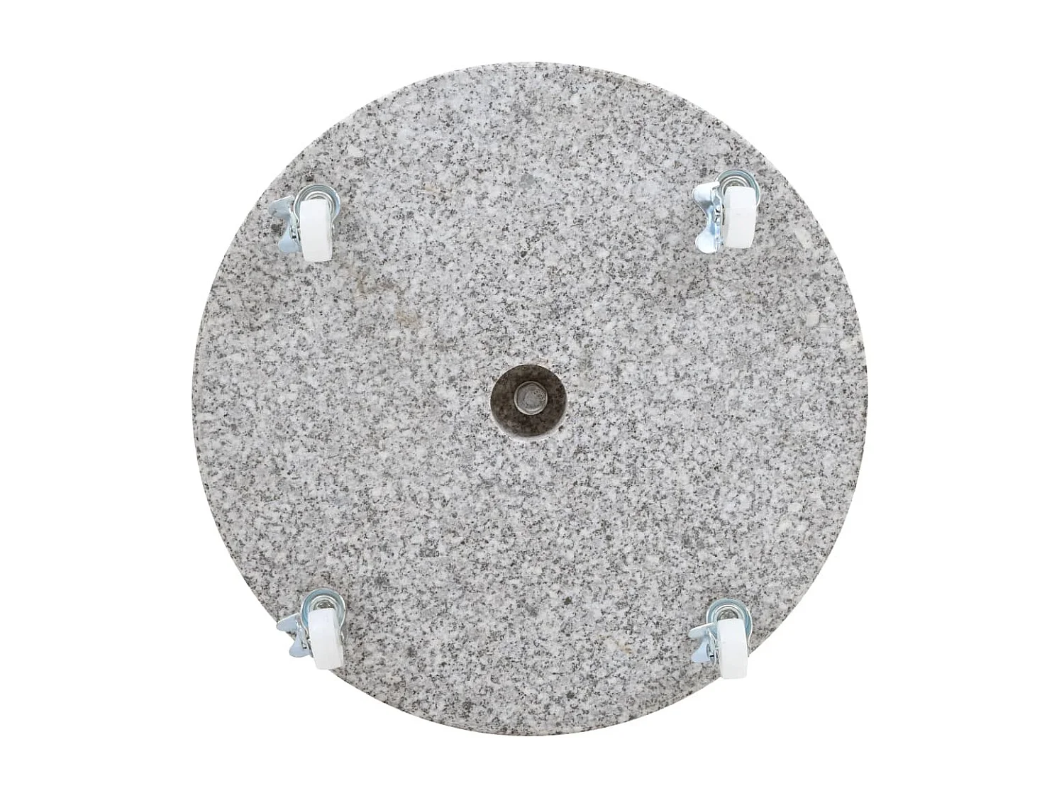 Base de guarda-sol redonda granito 30 kg cinzento PT268283
