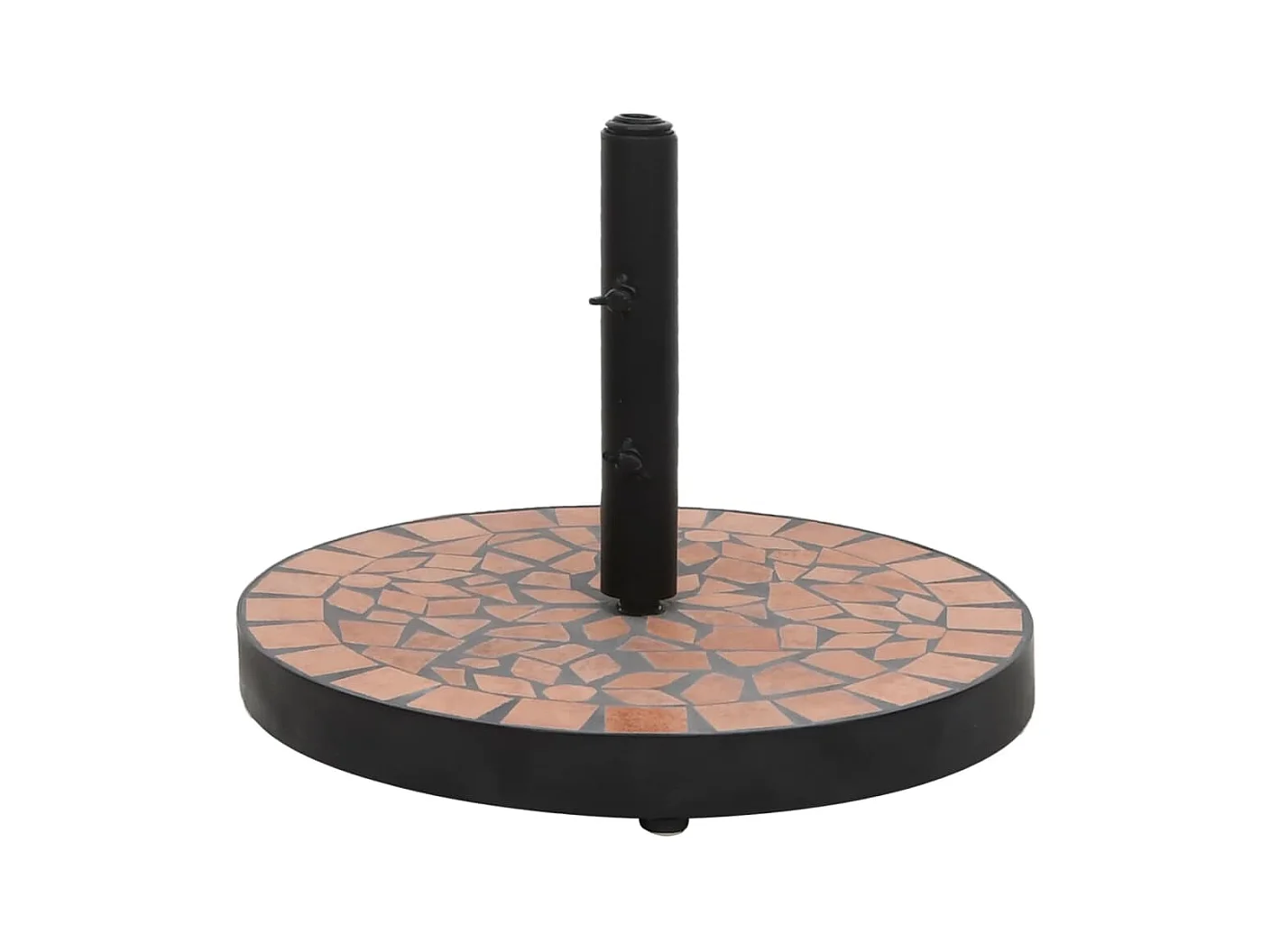 Parasolvoet rond 12 kg terracottakleurig NL169972
