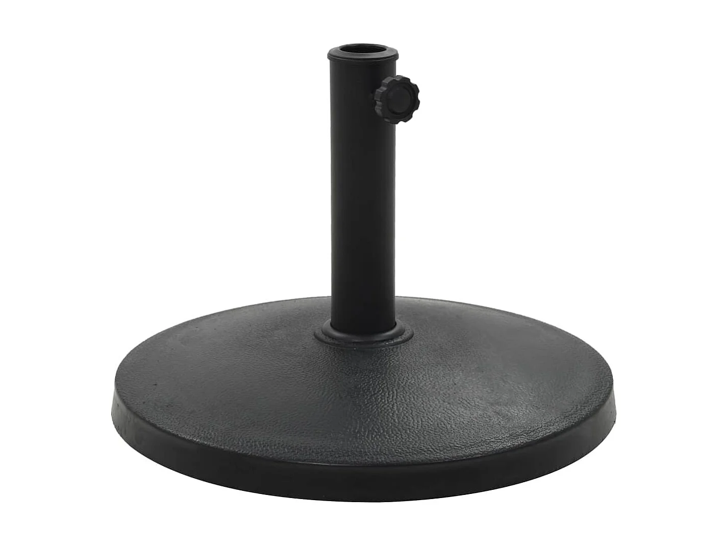 Base de guarda-sol redonda poliresina 10 kg preto PT216775