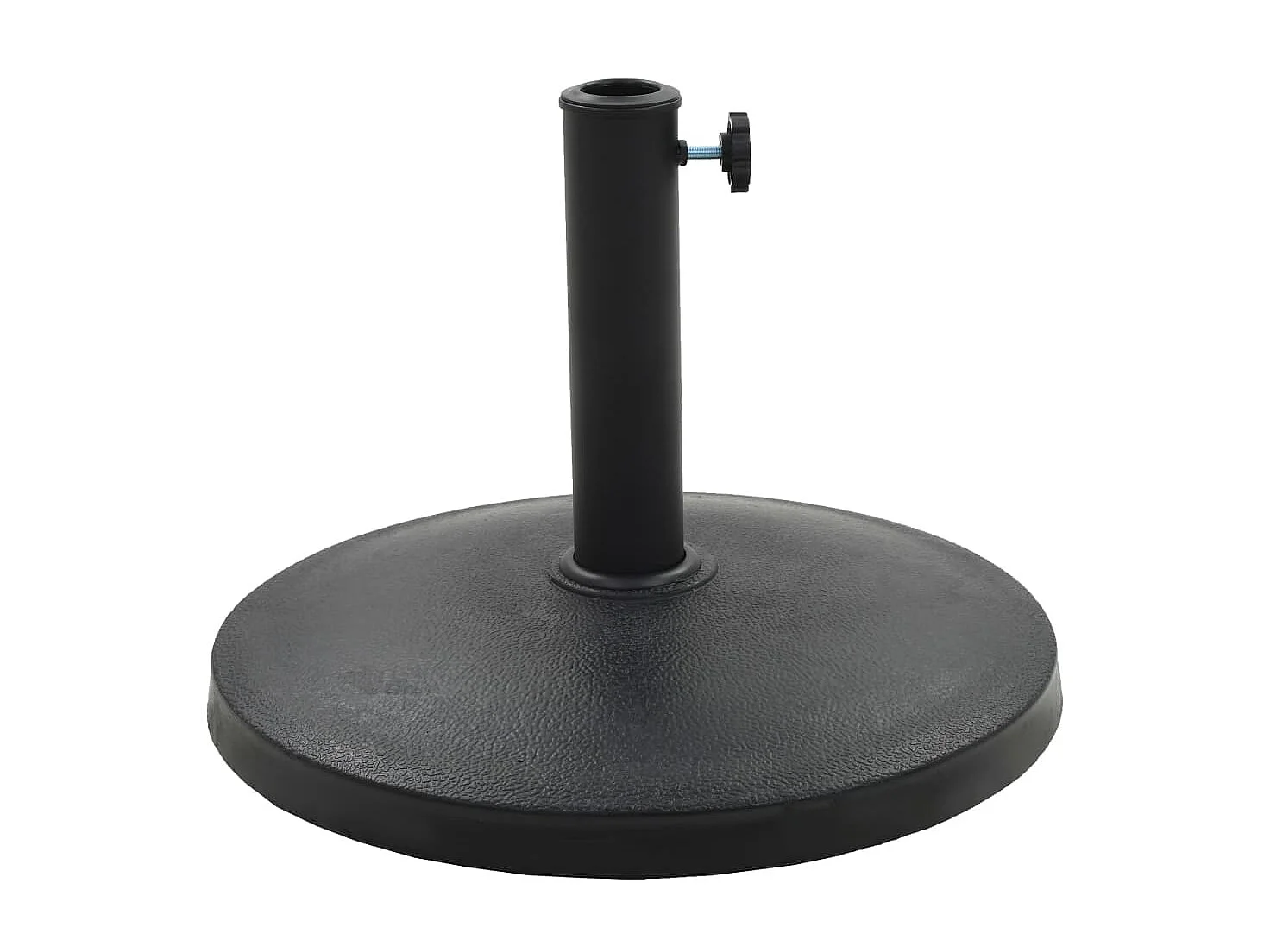 Base de guarda-sol redonda poliresina 10 kg preto PT216775