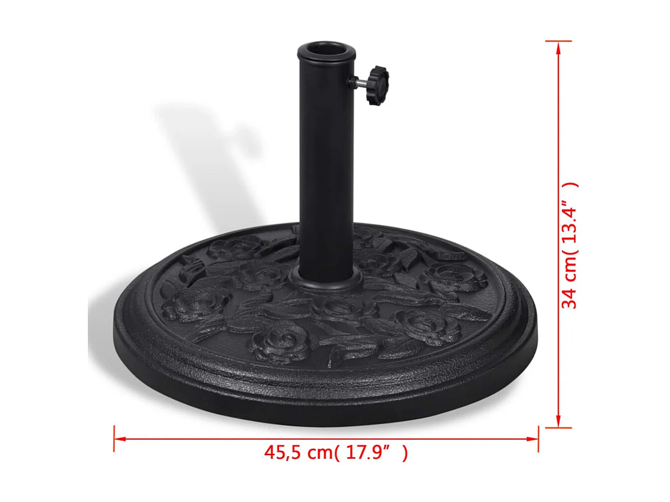 Socle de parasol rond Résine WVGQ1775