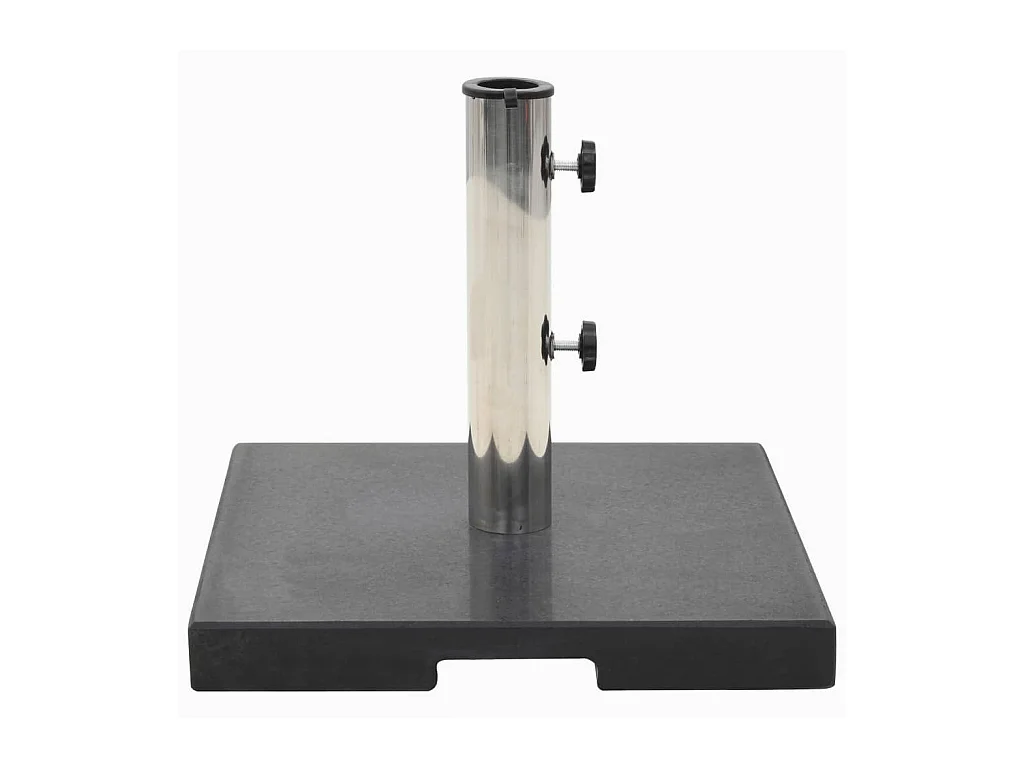 Parasolvoet vierkant 20 kg graniet zwart NL441263