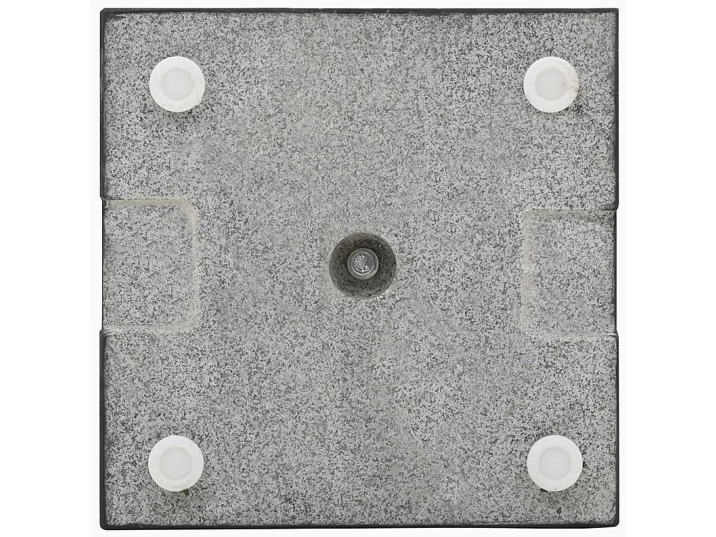 Parasolvoet vierkant 20 kg graniet zwart NL441263