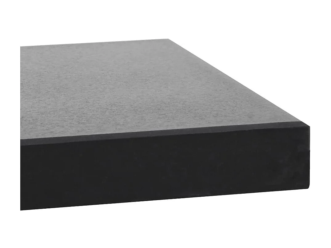 Parasolvoet vierkant 20 kg graniet zwart NL441263