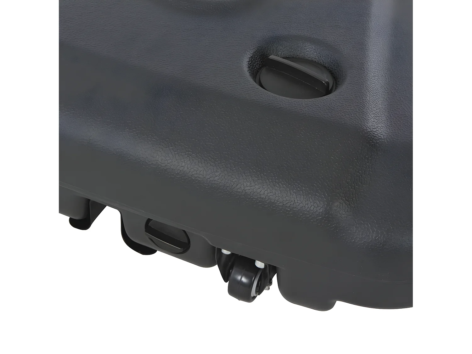 Base de sombrilla de exterior negra ES768750