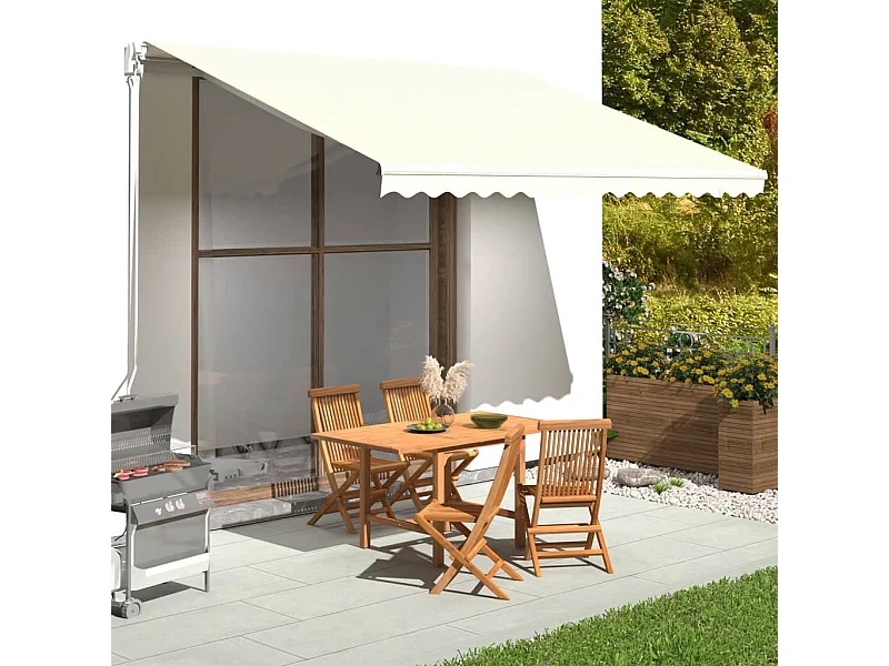 Tela de repuesto para toldo crema 4x3,5 m ES90350