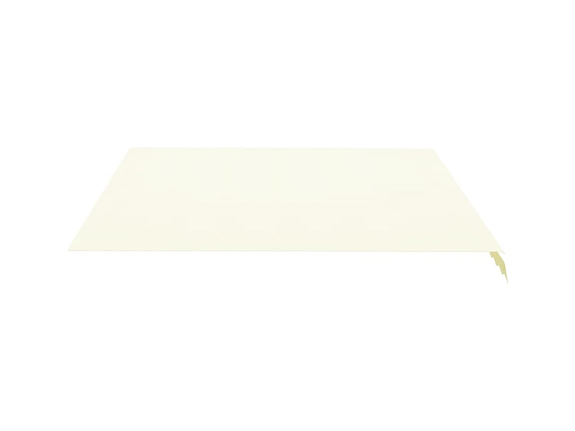 Tissu de remplacement pour auvent Crème 4x3,5 m WVGQ7251