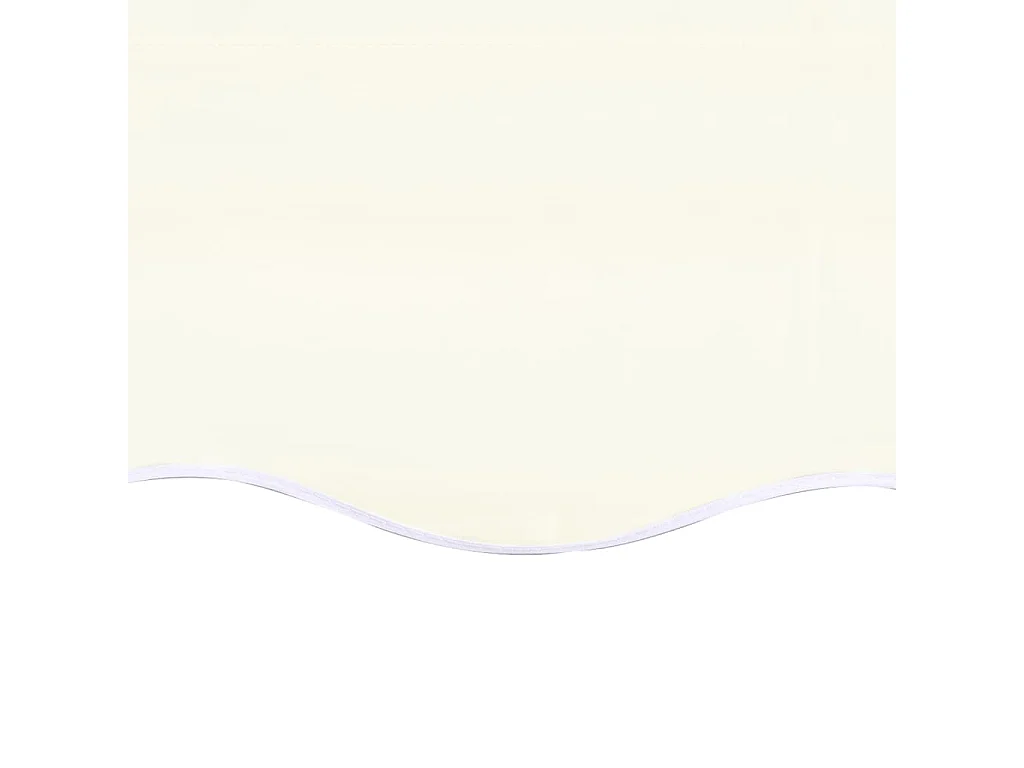 Tissu de remplacement pour auvent Crème 4x3,5 m WVGQ7251