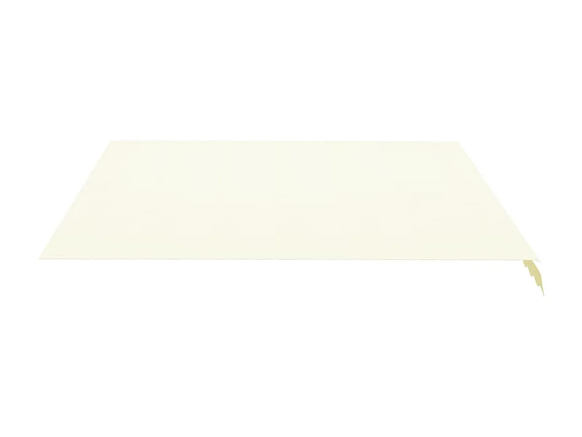 Tissu de remplacement pour auvent Crème 4x3,5 m WVGQ7251