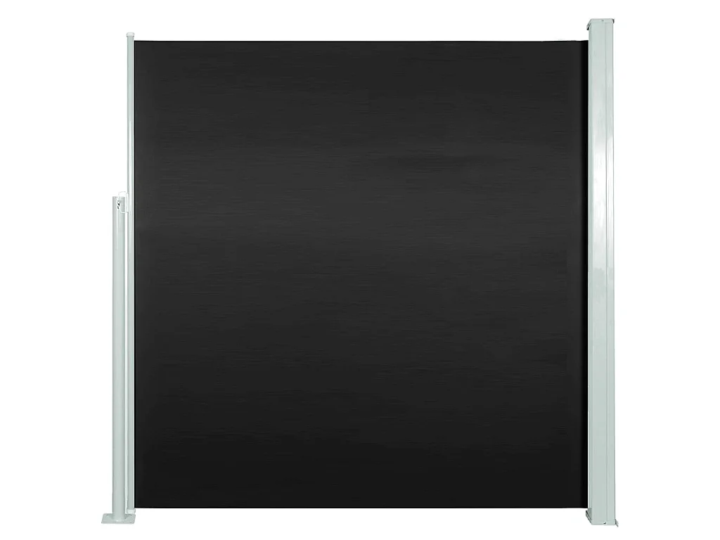 Auvent latéral rétractable 140 x 300 cm Noir WVGQ5365