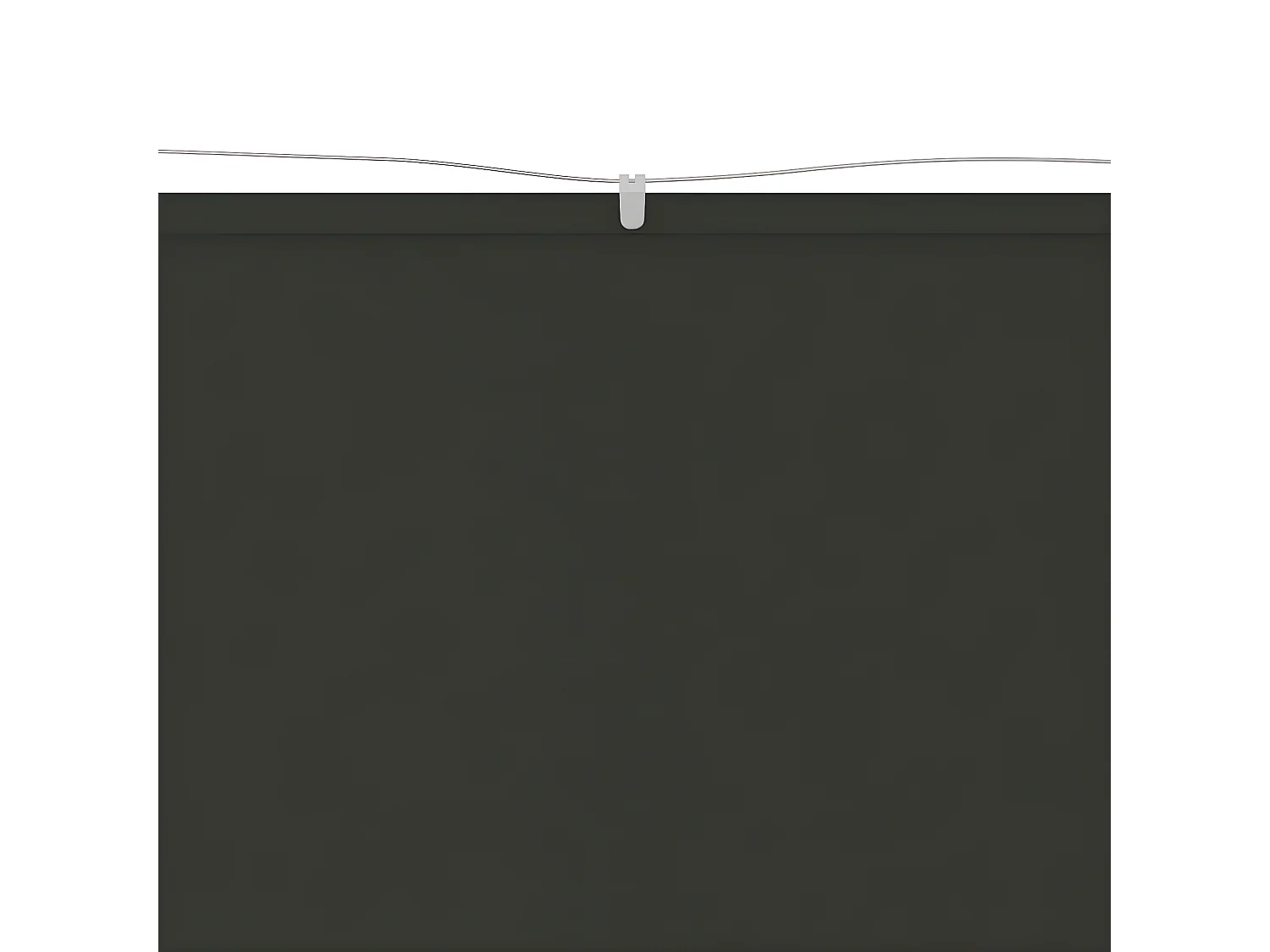 Auvent vertical Anthracite 140x600 cm Tissu oxford WVGQ8549