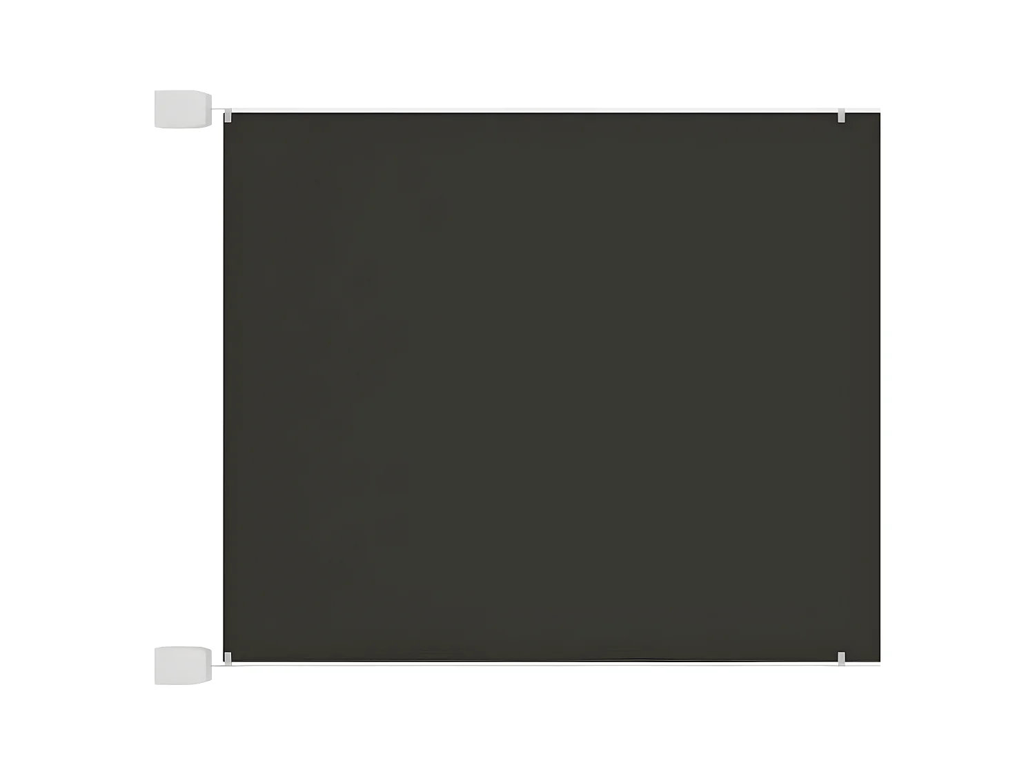 Auvent vertical Anthracite 140x600 cm Tissu oxford WVGQ8549