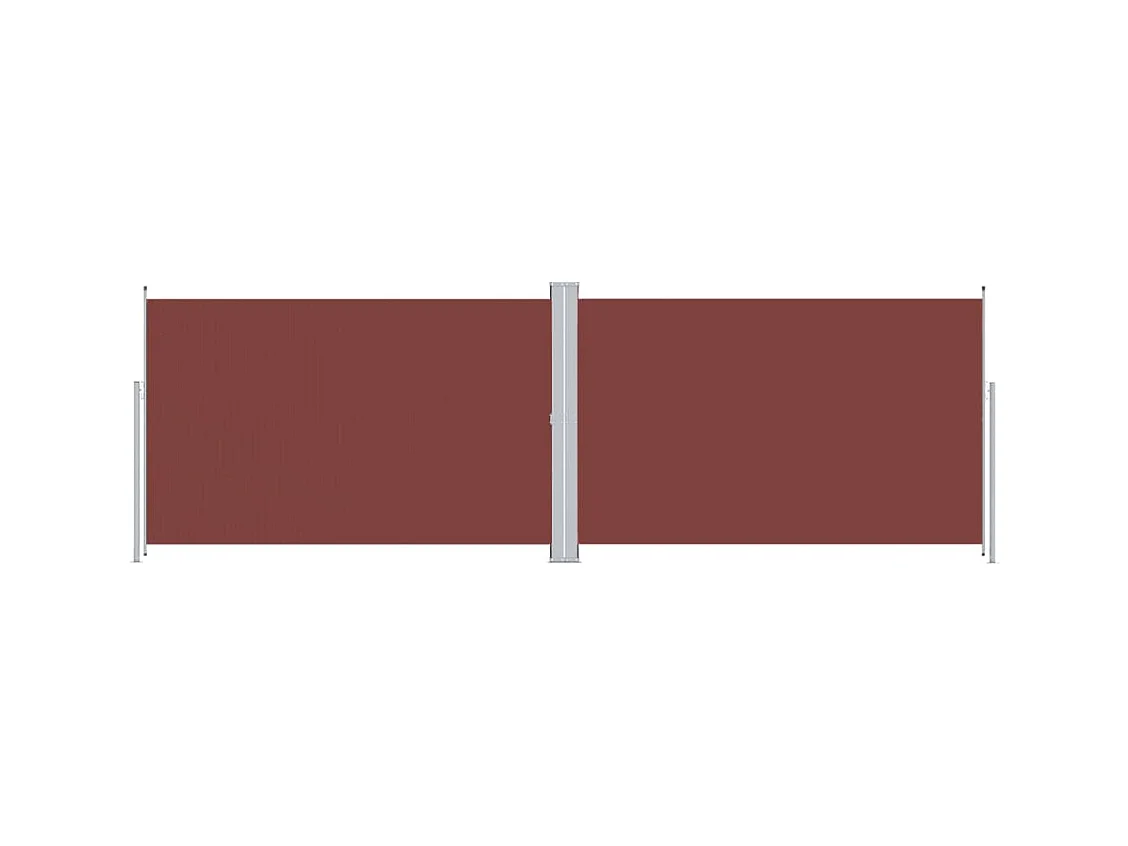 Auvent latéral rétractable Marron 220x600 cm WVGQ4868