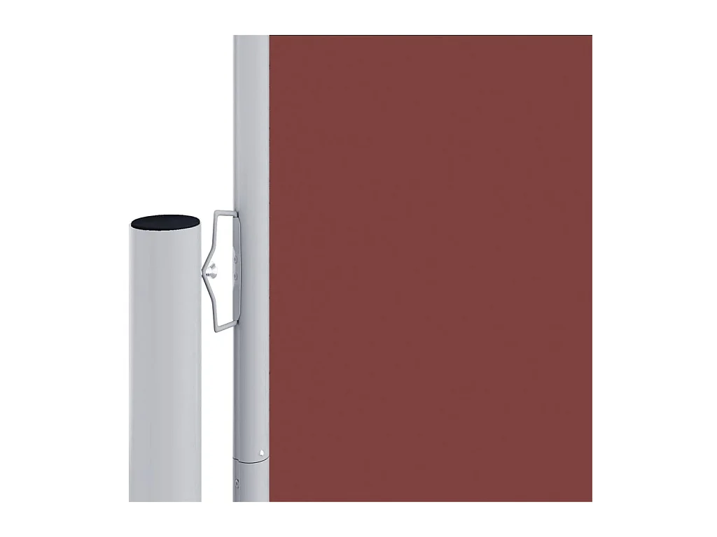 Auvent latéral rétractable Marron 200x1000 cm WVGQ1046