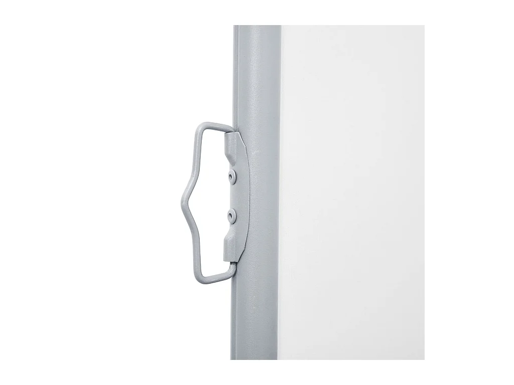 Auvent latéral rétractable de patio 170x1200 cm Crème WVGQ9512