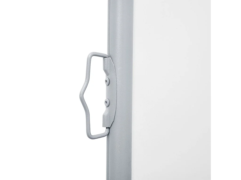 Auvent latéral rétractable de patio 170x1200 cm Crème WVGQ9512
