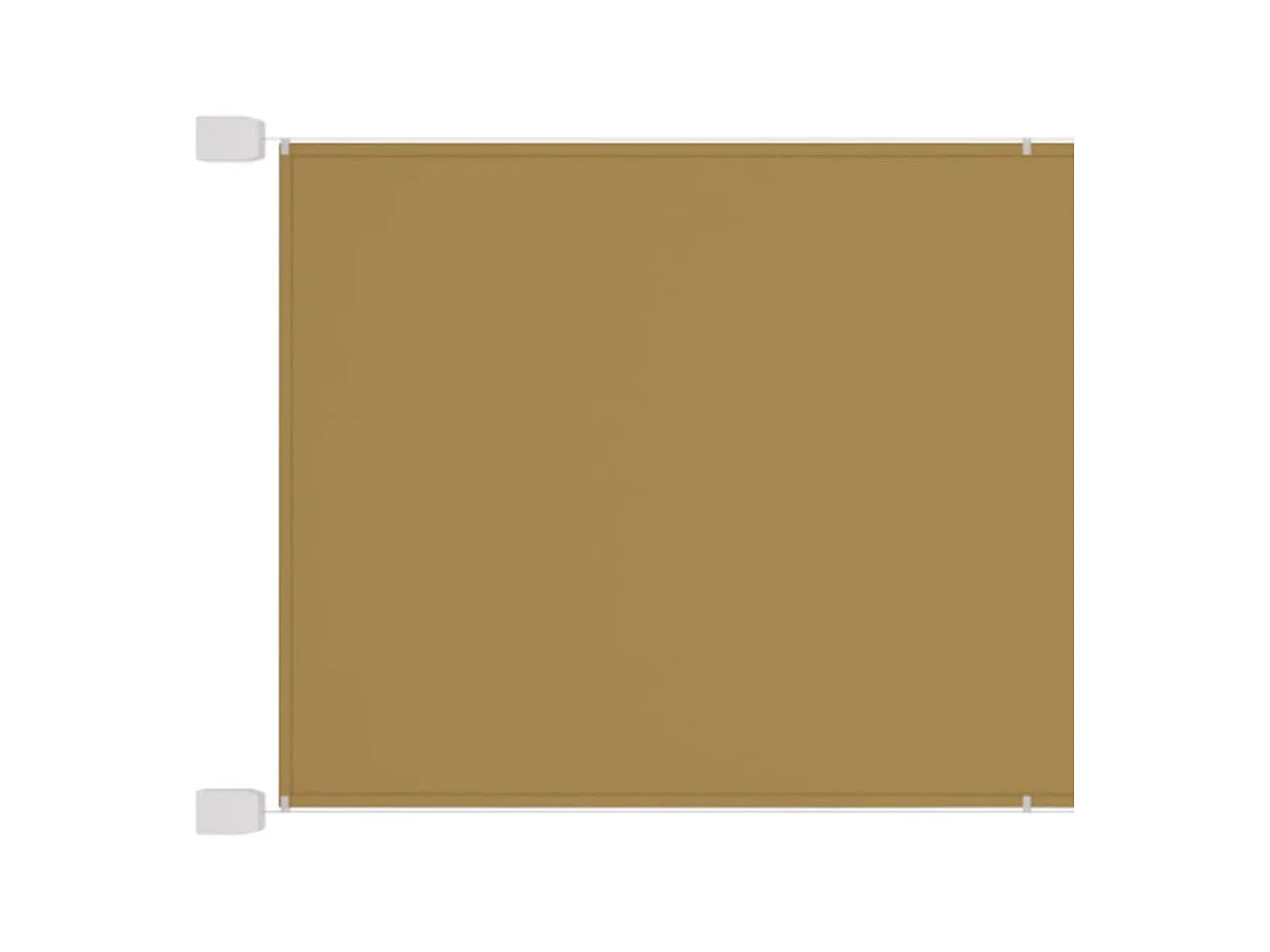 Auvent vertical Beige 140x1200 cm Tissu oxford WVGQ5468