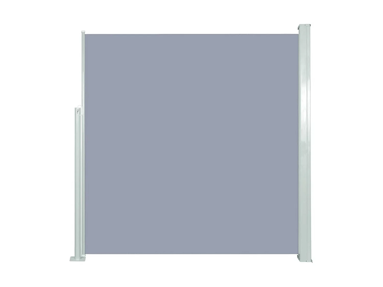 Toldo lateral retráctil 140x300 cm gris ES51659