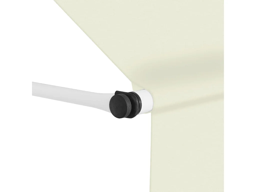 Auvent manuel rétractable 400 cm Crème -ASAF68800