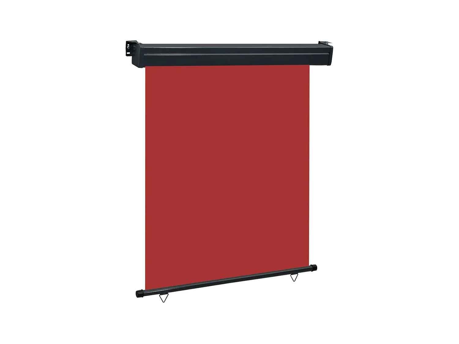 Auvent latéral de balcon 140x250 cm Rouge WVGQ3997