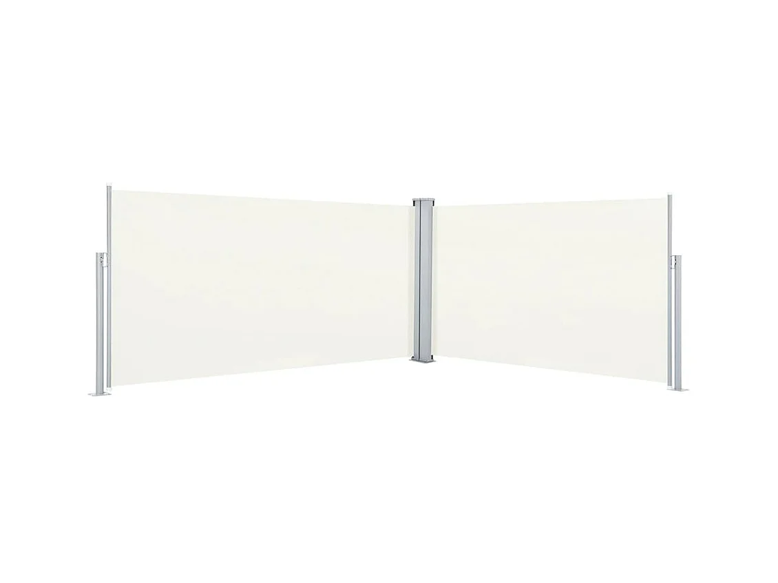 Auvent latéral rétractable Crème 160x600 cm WVGQ7595