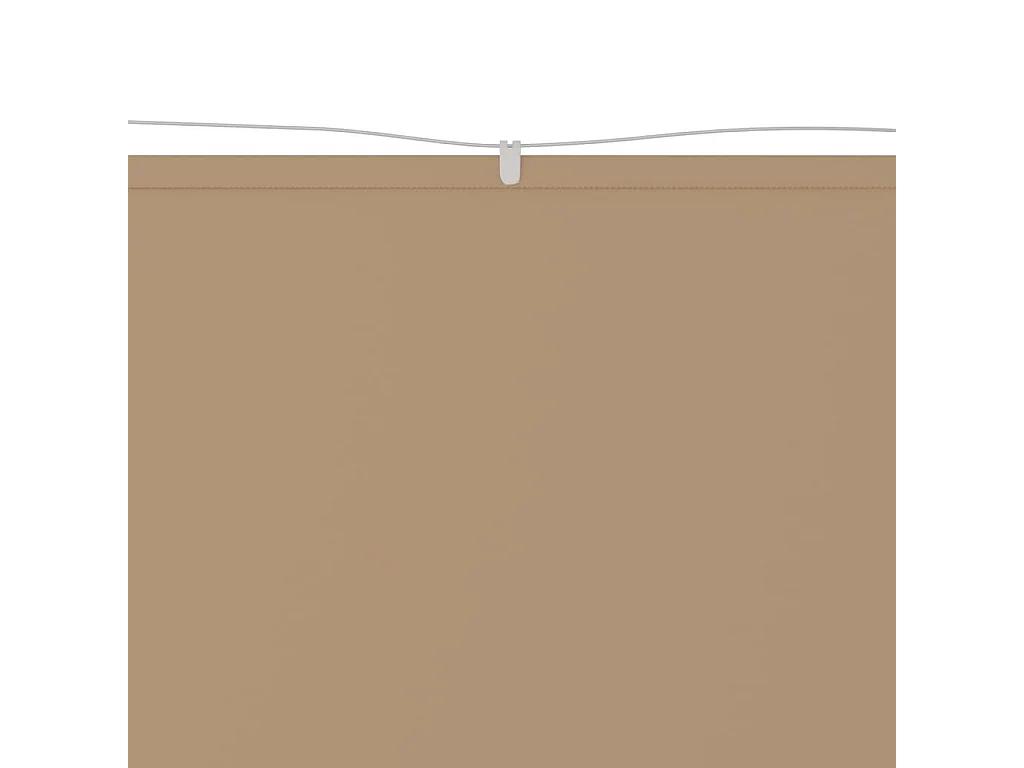 Auvent vertical Taupe 140x420 cm Tissu oxford WVGQ4481