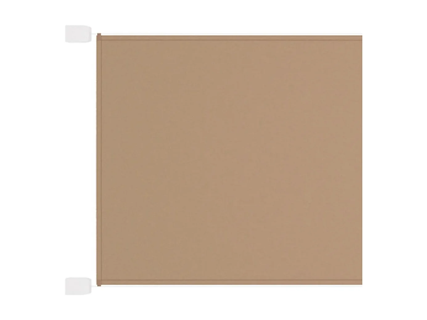 Auvent vertical Taupe 140x420 cm Tissu oxford WVGQ4481