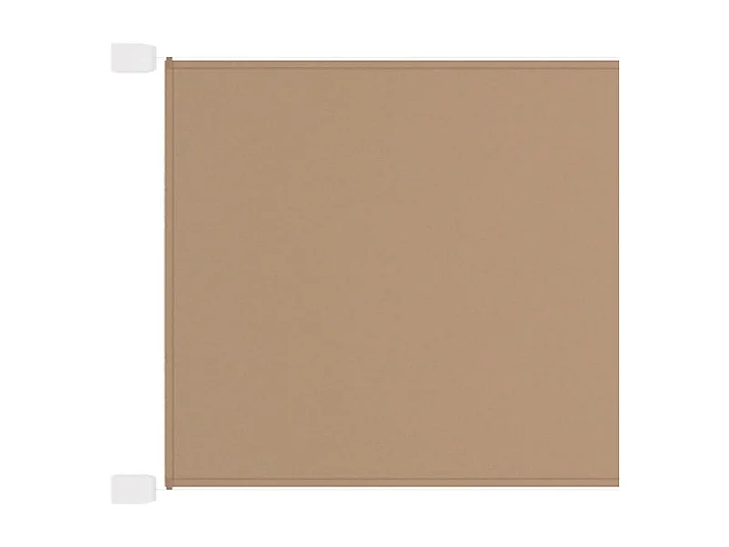 Auvent vertical Taupe 140x420 cm Tissu oxford WVGQ4481
