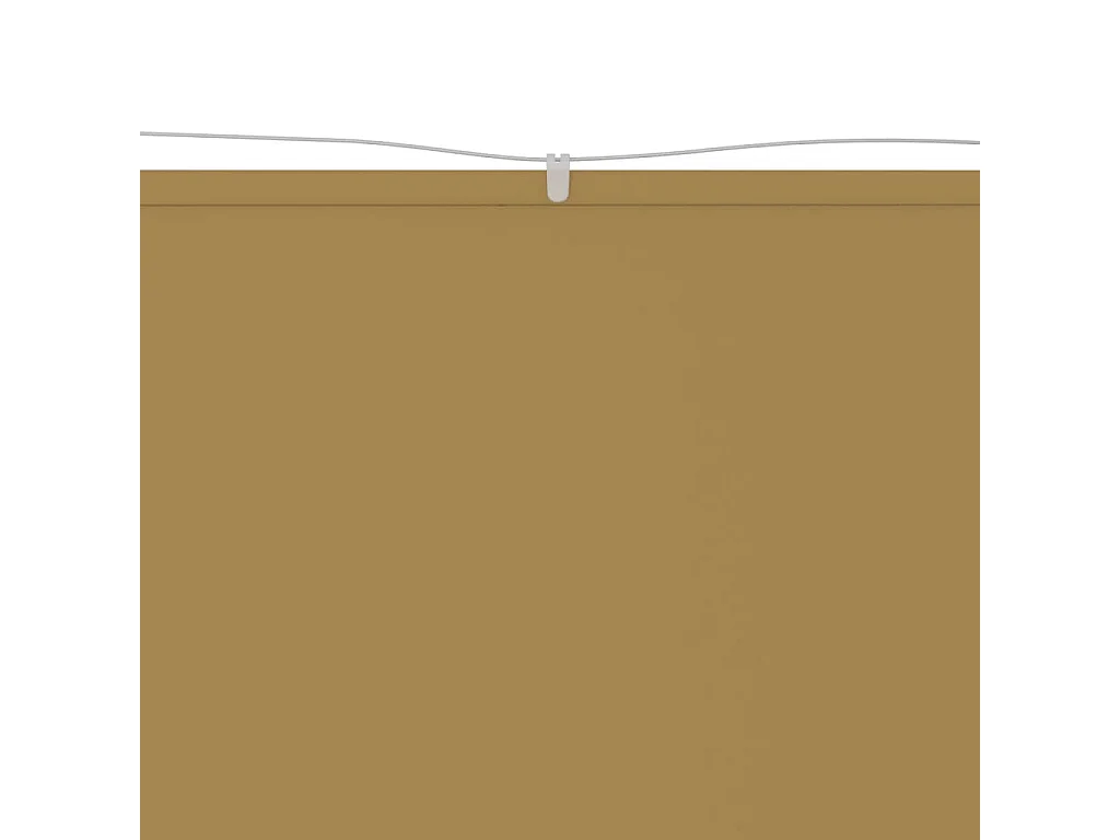 Toldo vertical beige 60x800 cm tela oxford ES49882