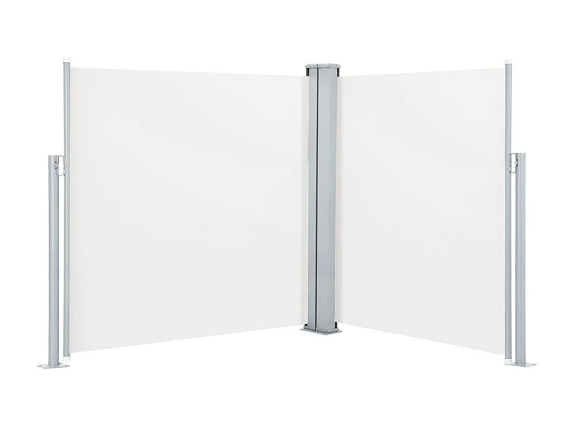 Auvent latéral rétractable Crème 140 x 600 cm WVGQ6215