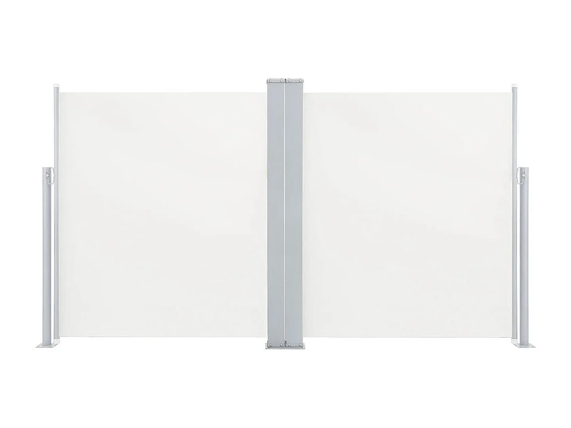 Auvent latéral rétractable Crème 140 x 600 cm WVGQ6215