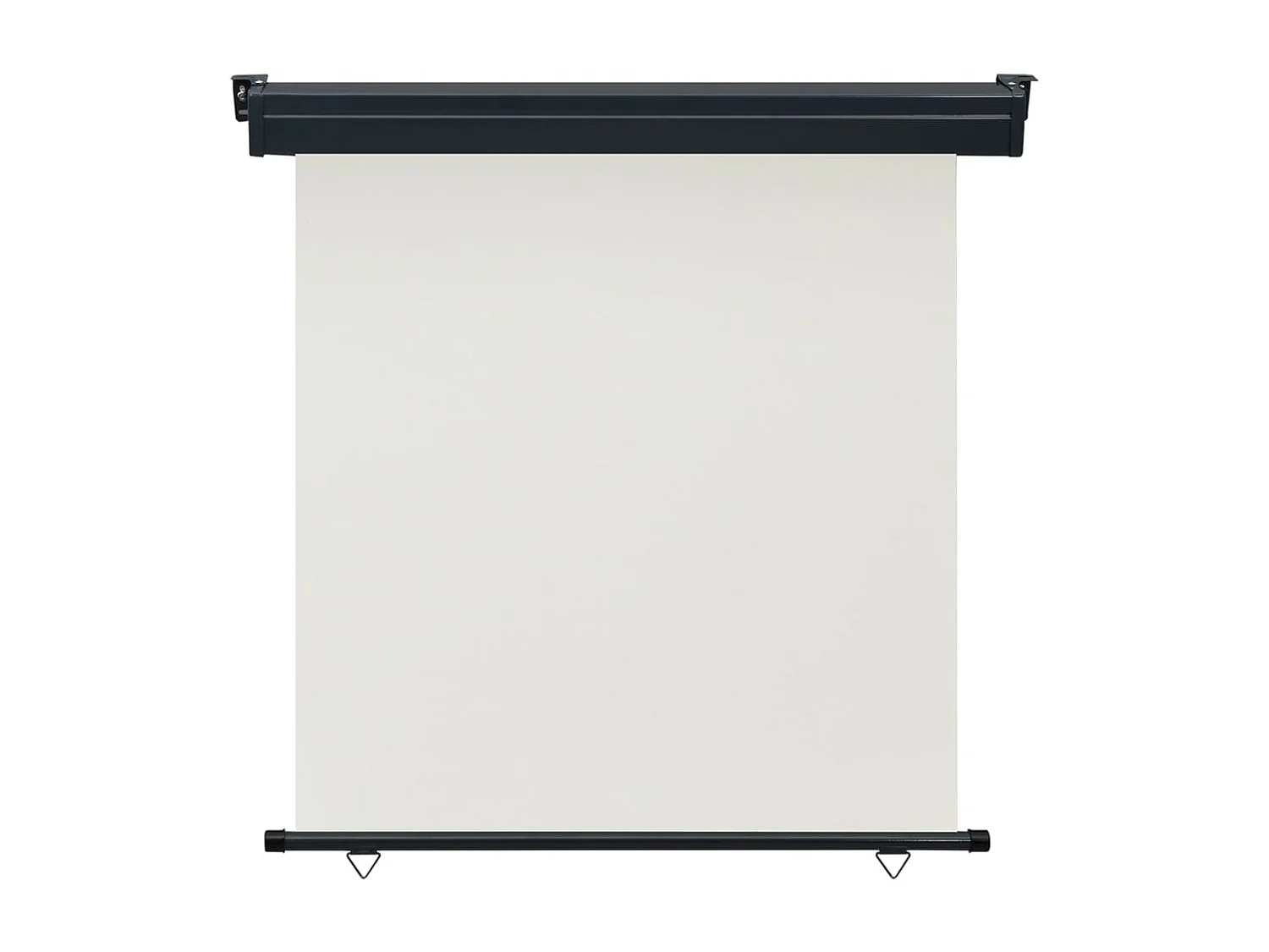 Balkonscherm 160x250 cm crèmekleurig NL925985