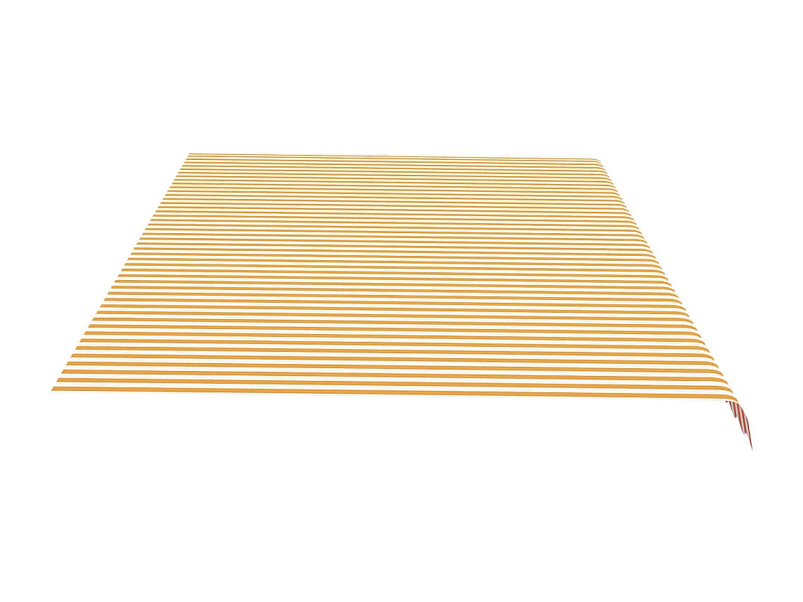 Vervangingsdoek voor luifel 6x3,5 m geel en wit NL623761
