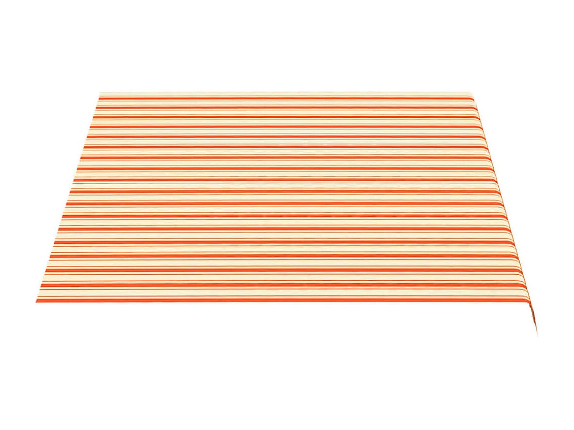 Tela de repuesto para toldo amarillo y naranja 3,5x2,5 m ES13802
