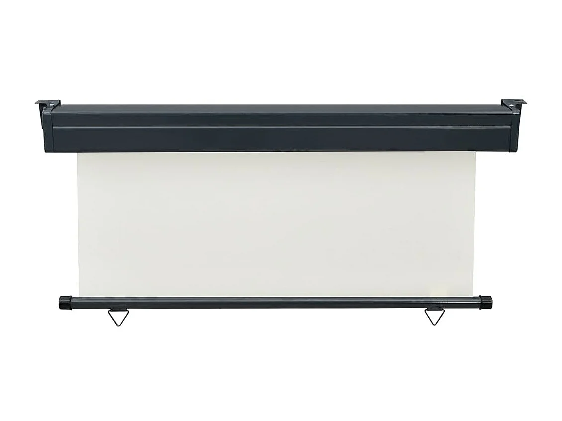 Auvent latéral de balcon 170x250 cm Crème WVGQ8163