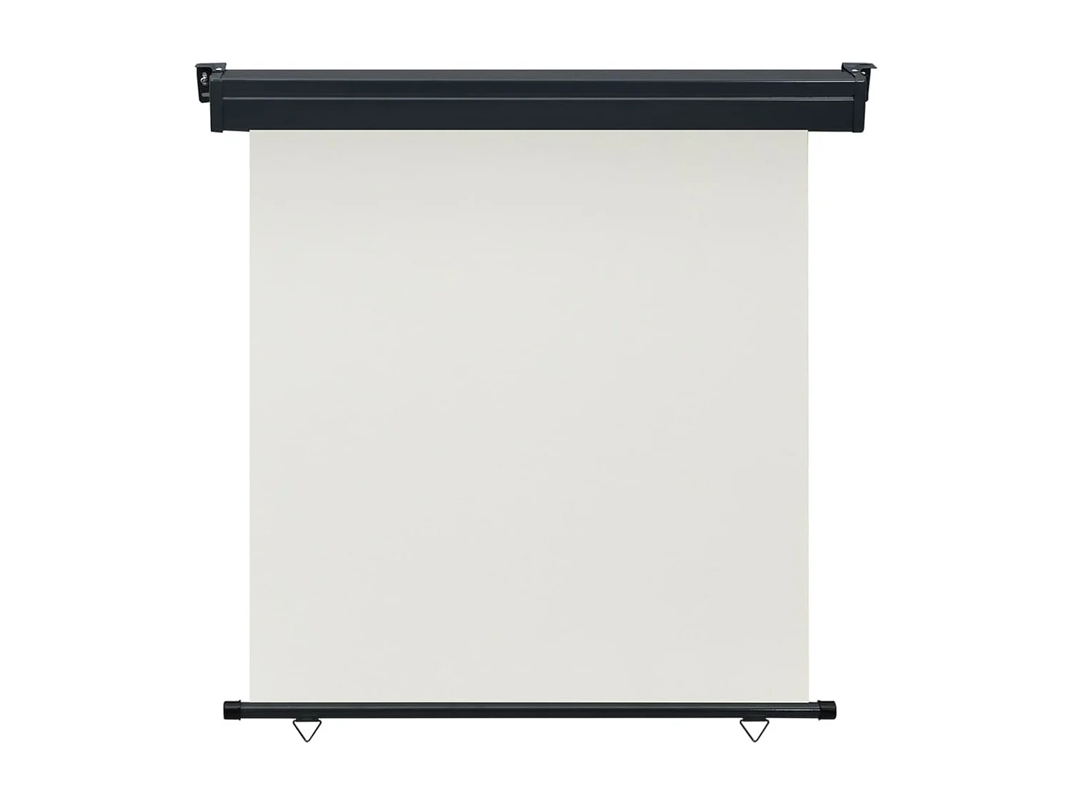 Auvent latéral de balcon 170x250 cm Crème WVGQ8163