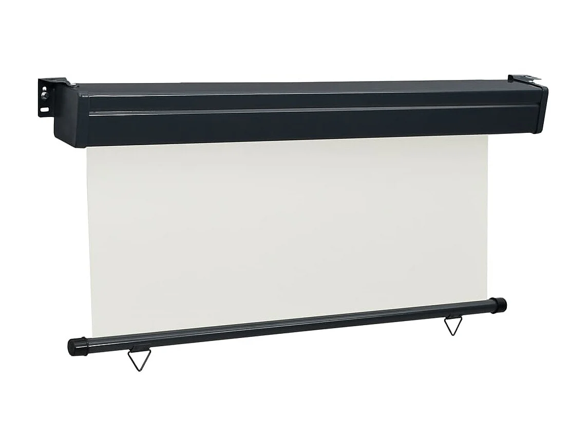 Auvent latéral de balcon 170x250 cm Crème WVGQ8163