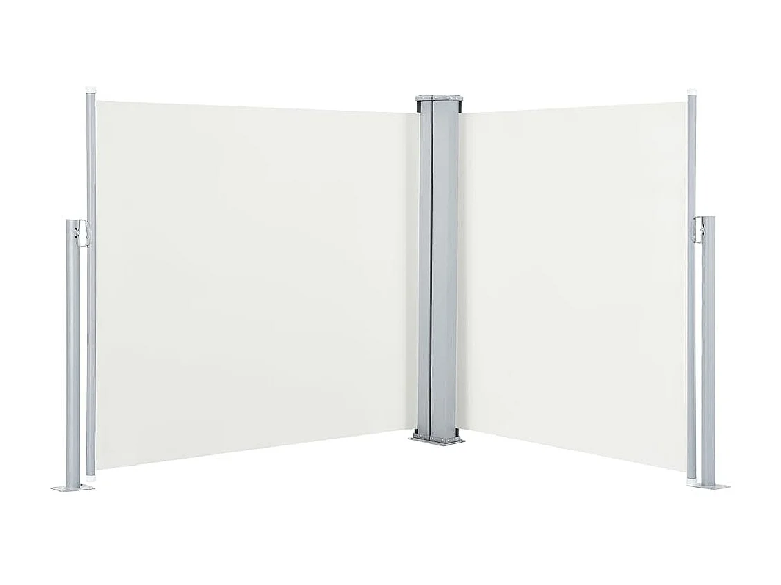 Auvent latéral rétractable Crème 120 x 600 cm WVGQ7740