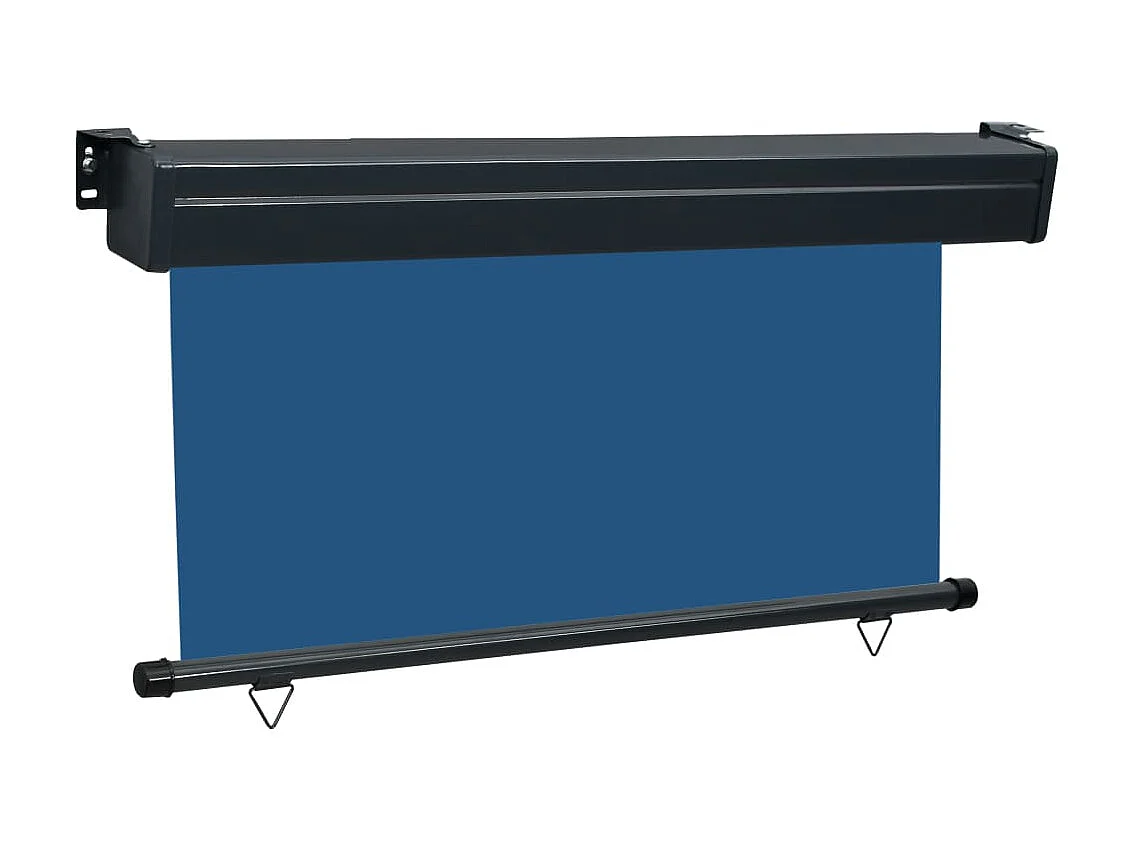 Auvent latéral de balcon 140x250 cm Bleu WVGQ4635