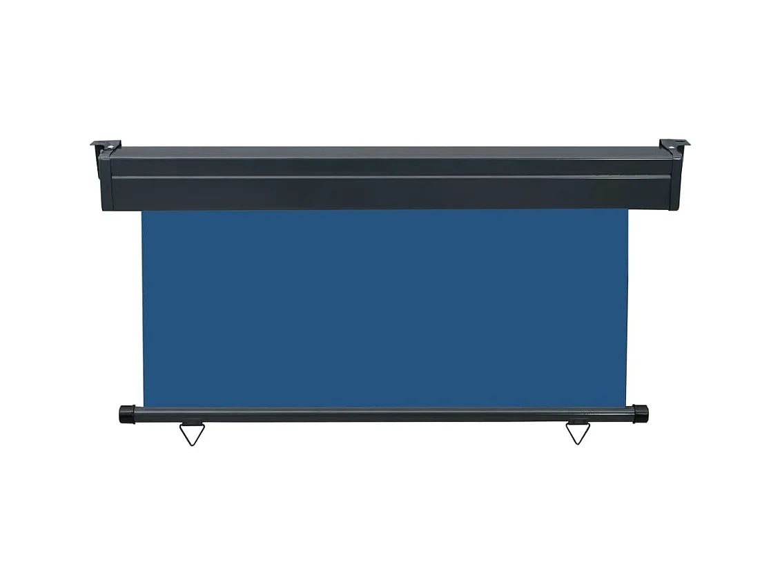 Auvent latéral de balcon 140x250 cm Bleu WVGQ4635