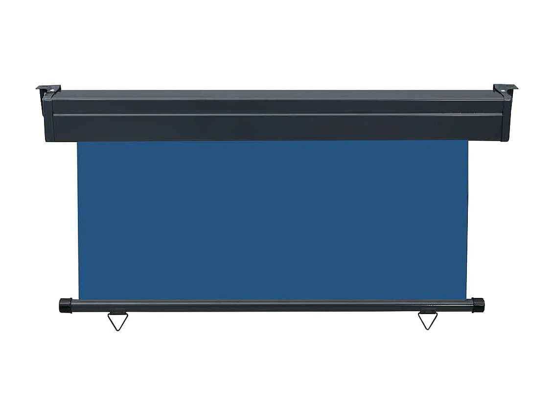 Auvent latéral de balcon 140x250 cm Bleu WVGQ4635
