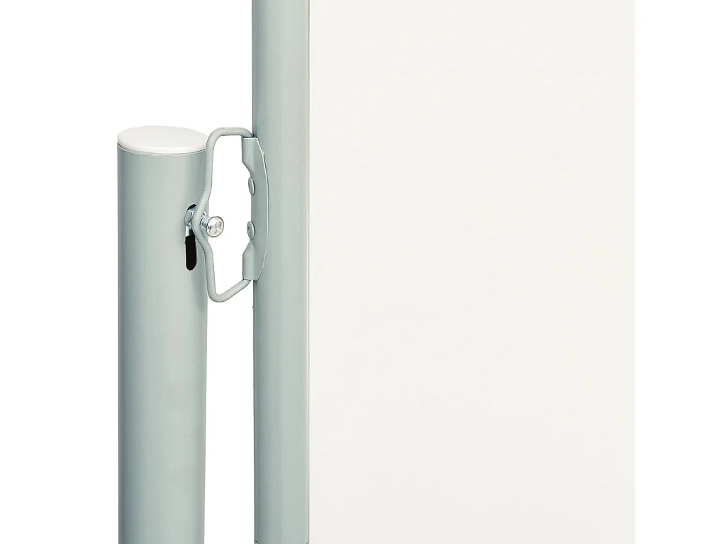 Auvent latéral rétractable de patio 180x600 cm Crème WVGQ7231