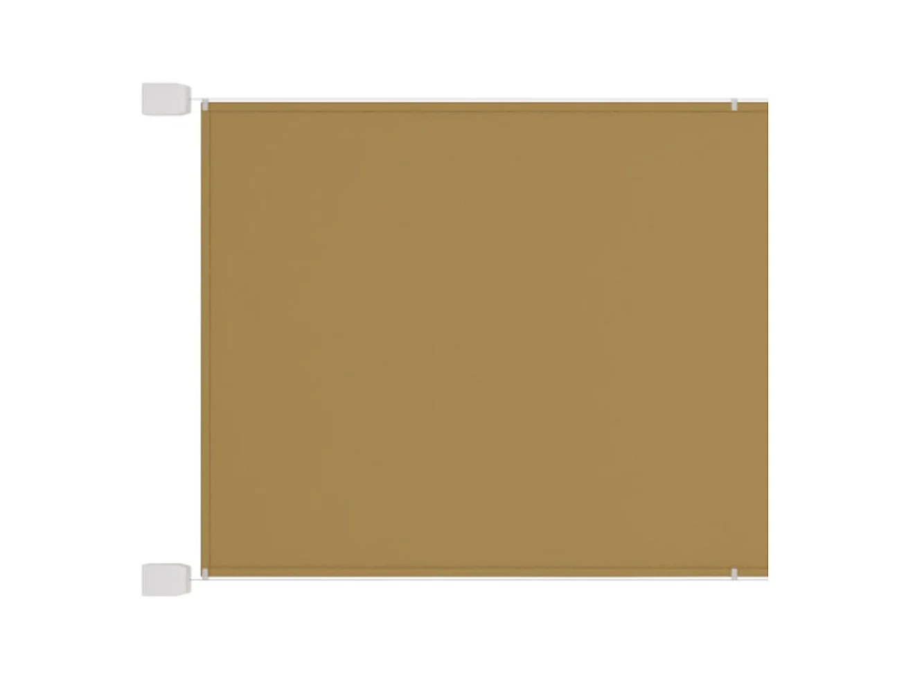Auvent vertical Beige 60x1000 cm Tissu oxford WVGQ4626