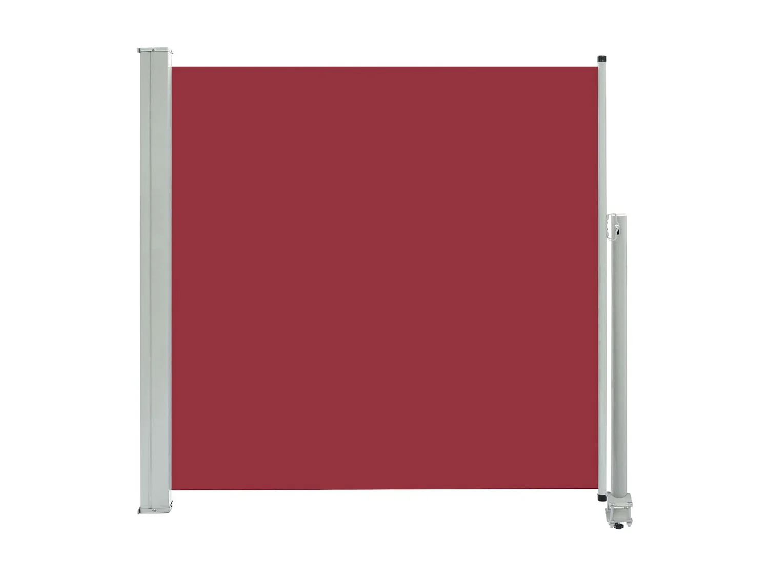 Auvent latéral rétractable de patio 160x300 cm Rouge WVGQ9691