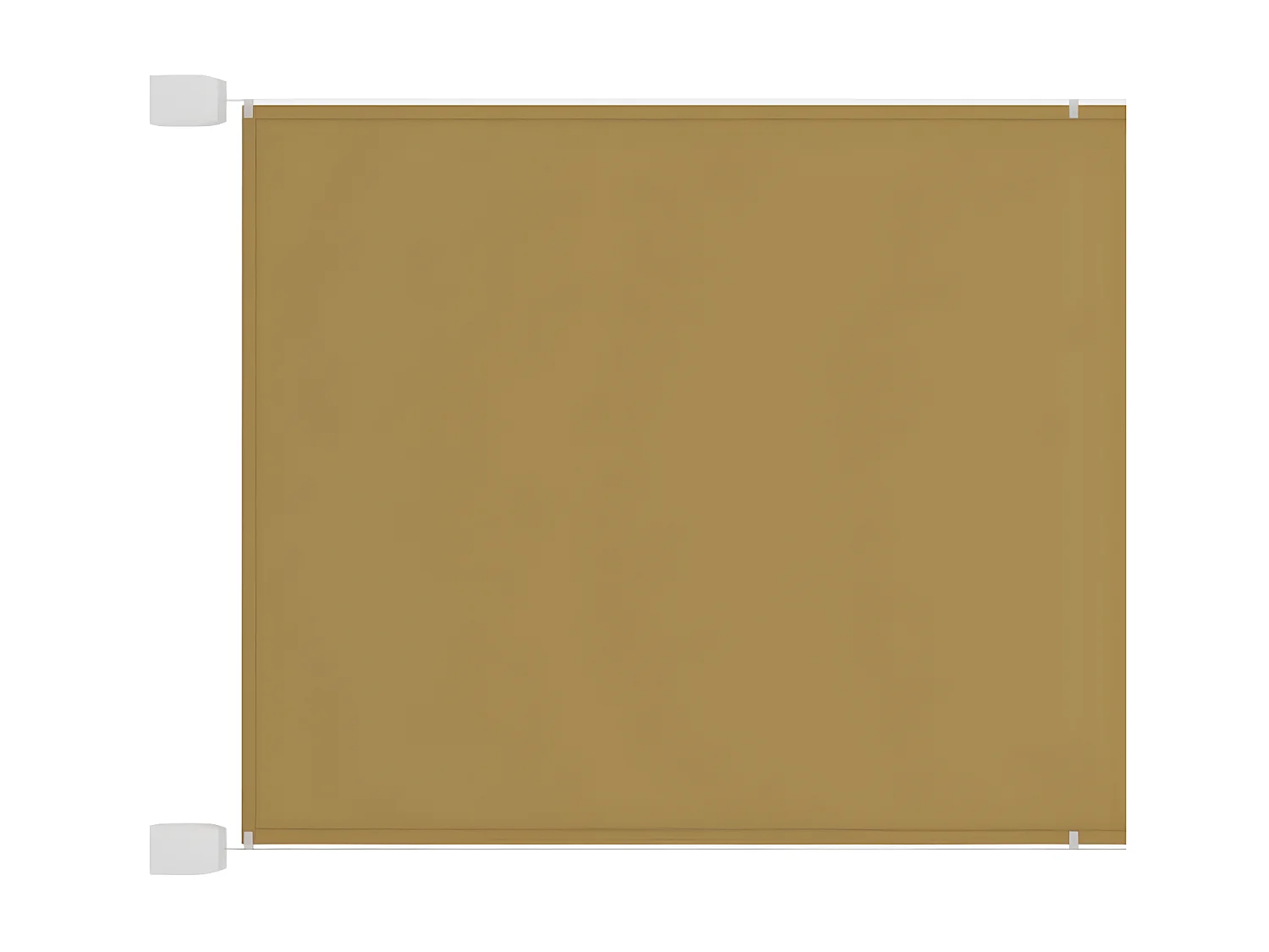 Auvent vertical Beige 140x1000 cm Tissu oxford WVGQ4068